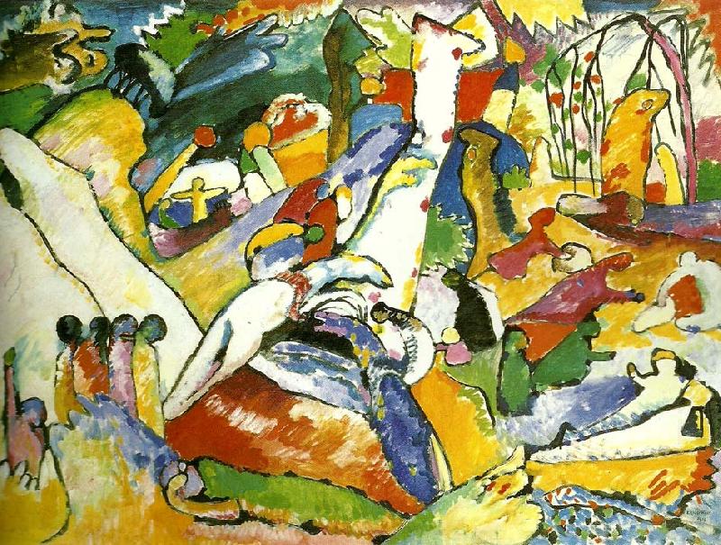 Wassily Kandinsky sketch for composition china oil painting image